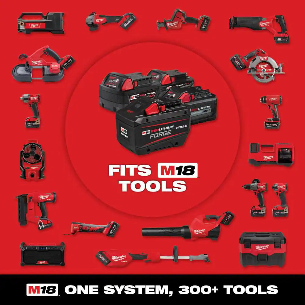 M18 FUEL 18V Lithium-Ion Brushless Cordless 1/2 In. Drill/Driver Kit with (3) 5.0Ah Batteries, Charger and Hard Case