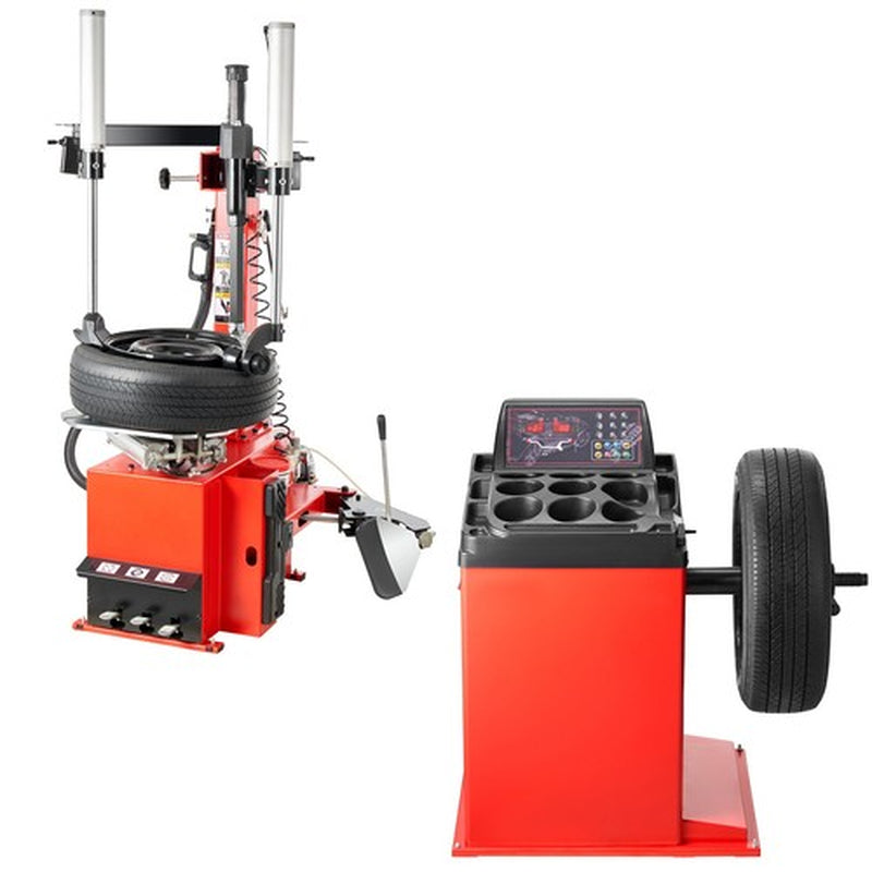 2.0 HP Tire Changer Machine Wheel Balancer Tire Balancer with Tire Bead Seater