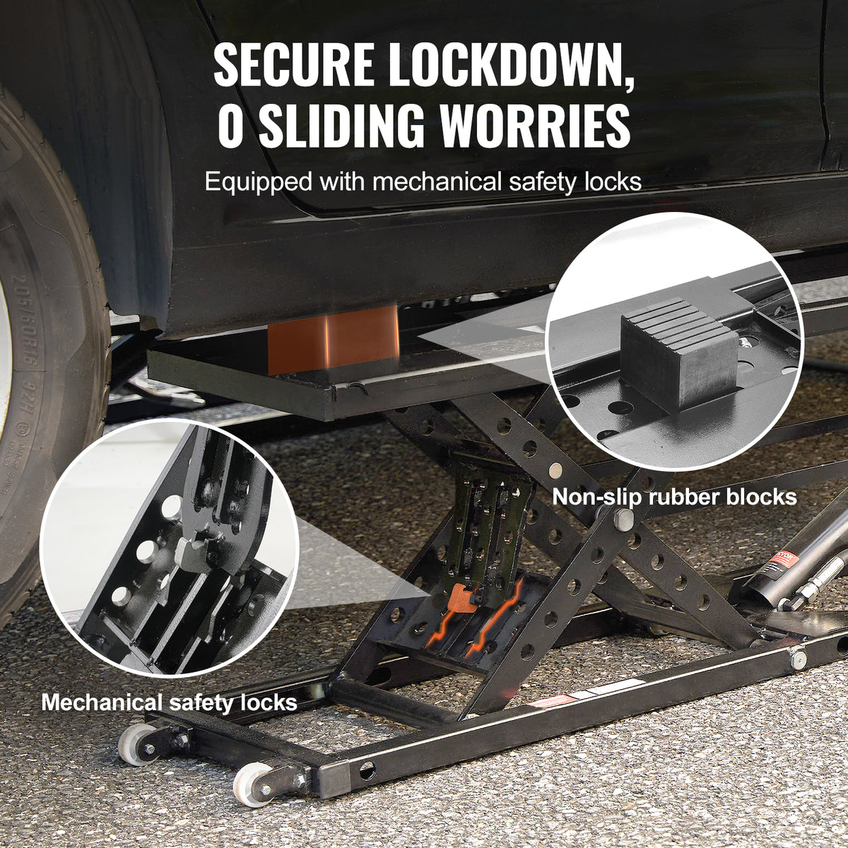 VEVOR Car Lift 5000/7000LBS Automatic Car Lift System Jack for Home Garage