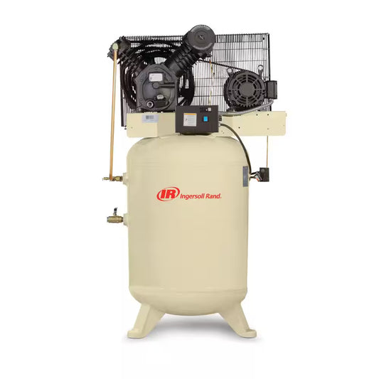120 Gal. 175 PSI Type 30-Vertical 10 HP 460-Volt 3-Phase Two-Stage Electric Air Compressor
