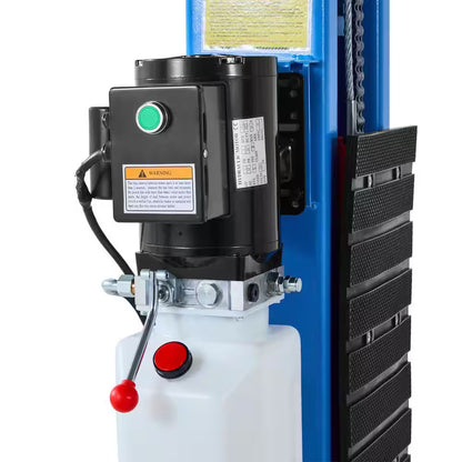 9000 Lbs. Capacity 2-Post Car Lift, 220V 2.95 HP Motor, 74.8-In. Height for Home Garage, Repair Shop and Workshop, Blue