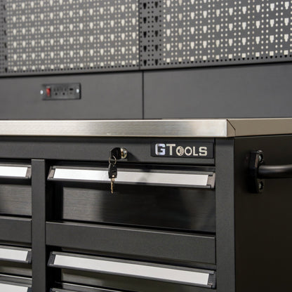 Overhead Pro Special Edition HD 72x79x25 inch Rolling Tool Chest and Workbench