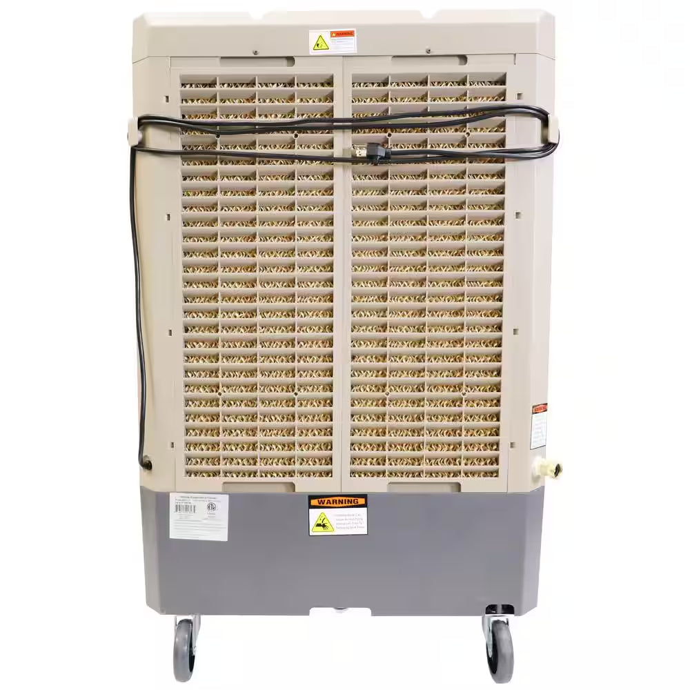 5,300 CFM 3-Speed Portable Evaporative Cooler (Swamp Cooler) for 1,600 Sq. Ft.